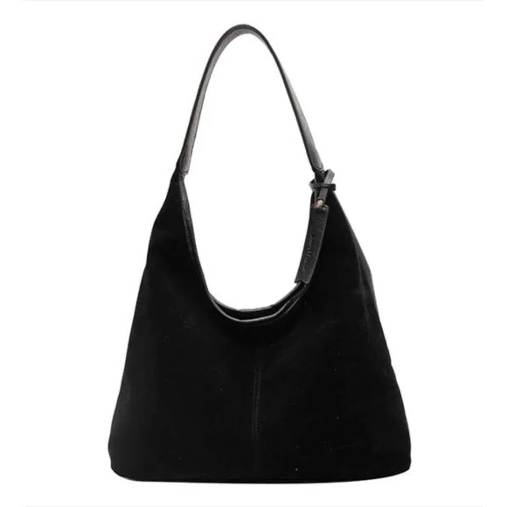 Suede Tote Bag Shoulder Purse Work Hobo Handbags Fall - Picture 7 of 7